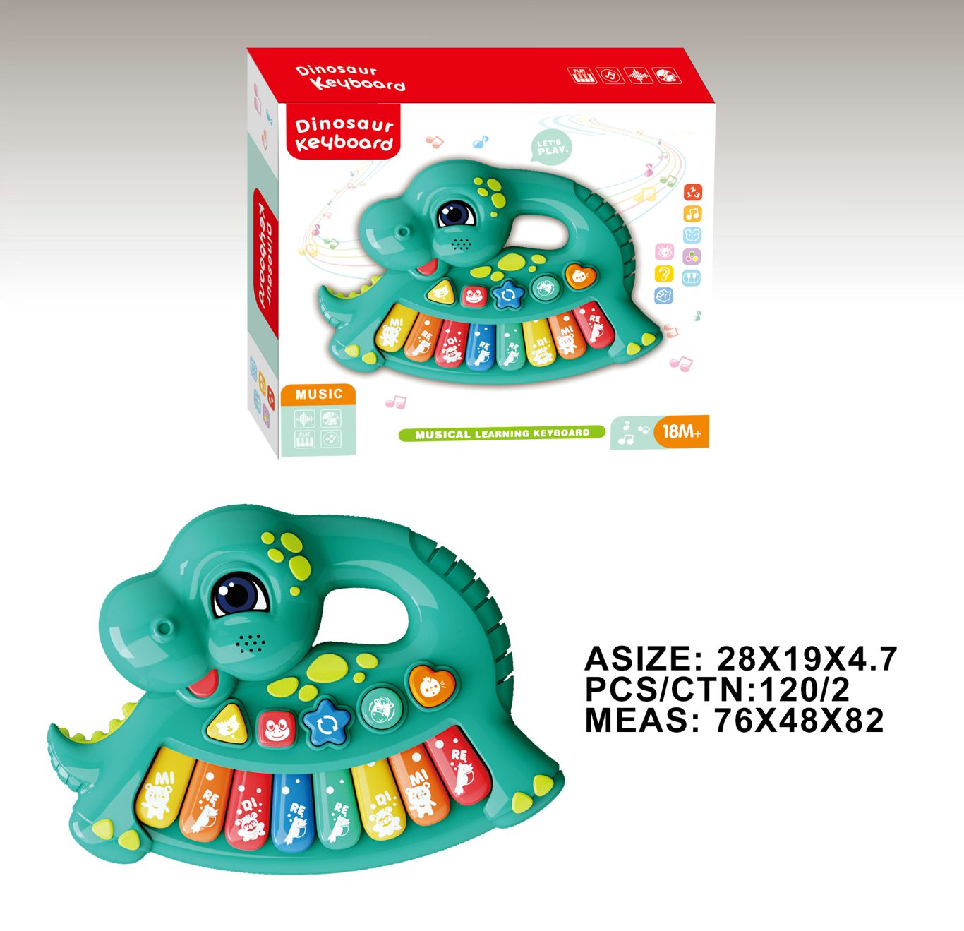 DINOSAUR KEYBOARD,