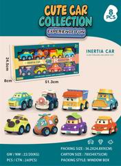 CUTE CAR COLLECTION 8PCS,