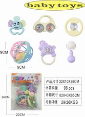 BABY RATTLES 6PCS,