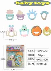 BABY RATTLES 6PCS,