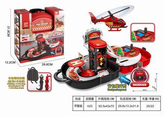 ALLOY FIRE CONTROL PARKING LOT 37PCS,