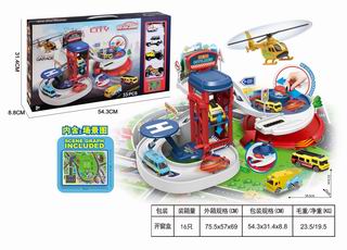 ALLOY CITY PARKING LOT 33PCS,