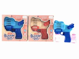 B/O BUBBLE GUN W/LIGHT & MUSIC,