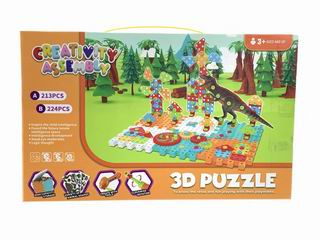3D PUZZLE 213PCS,
