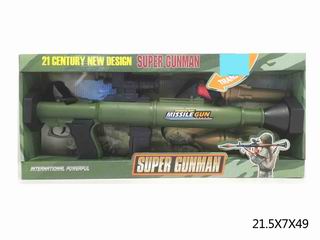 ROCKET GUN W/LIGHT & SOUND,