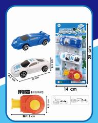 PRESS POLICE CAR 2PCS,