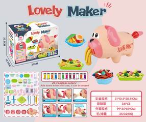 COLOR CLAY SET 66PCS,
