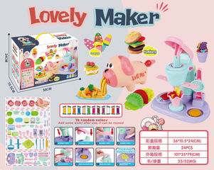 COLOR CLAY SET 92PCS,
