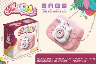 BUBBLE MACHINE W/LIGHT & MUSIC,
