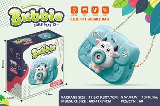BUBBLE MACHINE W/LIGHT & MUSIC,