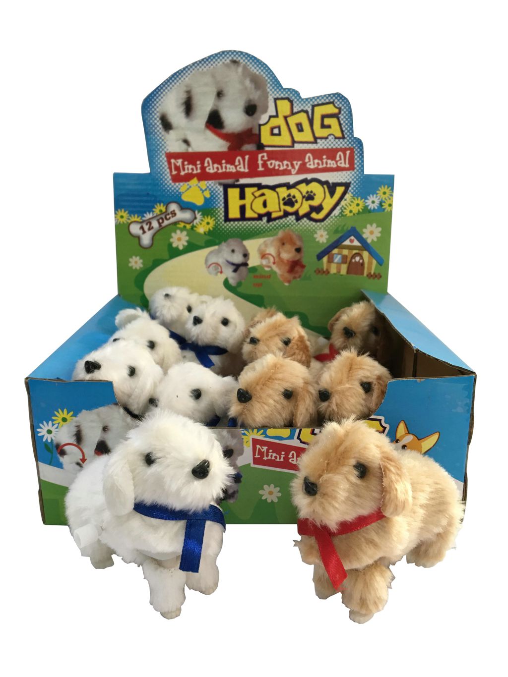 WAND UP DOG 12PCS,