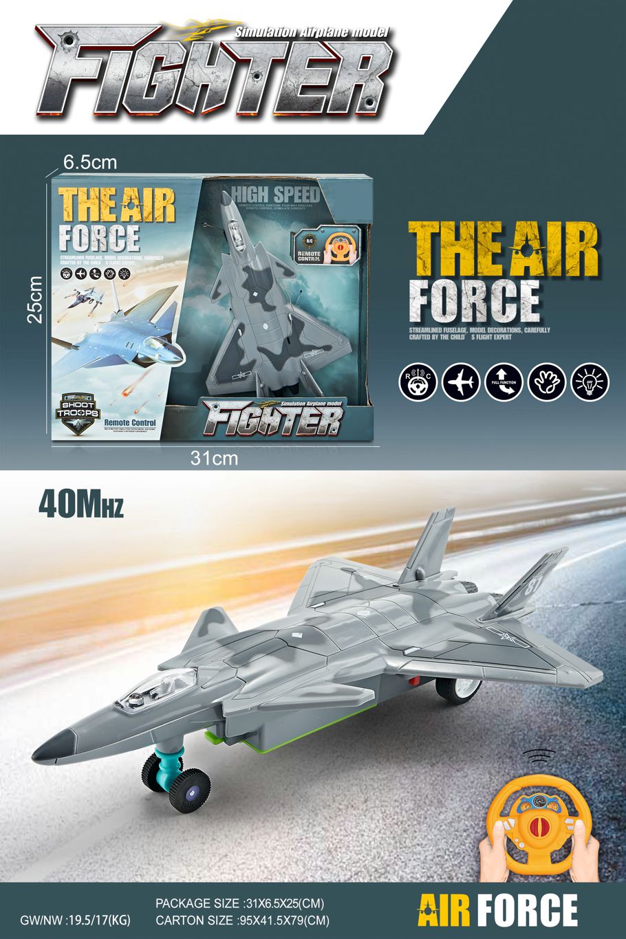 2 CHANNEL R/C PLANE,