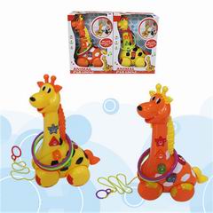 PULLING GIRAFFE W/LIGHT & MUSIC,