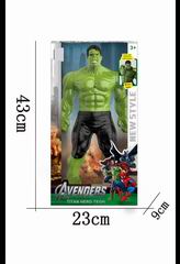 43CM HERO W/LIGHT & MUSIC,