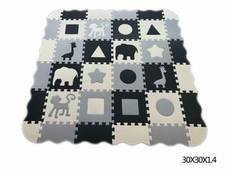 EVA PUZZLE BATH MAT 16PCS,