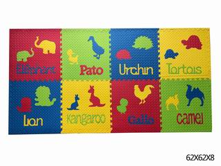 EVA PUZZLE BATH MAT 8PCS,