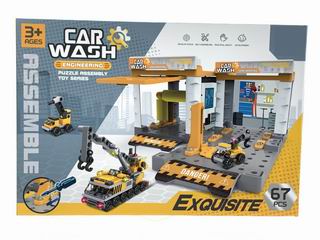 ASSEMBLE CAR WASH 67PCS,
