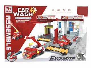 ASSEMBLE CAR WASH 67PCS,