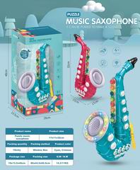 MUSIC SAXOPHONE W/LIGHT & MUSIC,