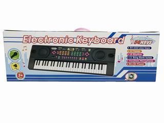 54 KEY ELECTRONIC ORGAN W/MICROPHONE,