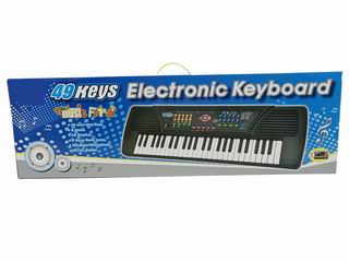 49 KEY ELECTRONIC ORGAN W/MICROPHONE,