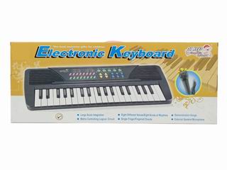 37 KEY ELECTRONIC ORGAN W/MICROPHONE,
