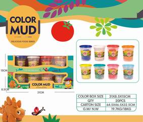 COLOR DOUGH 8CANS,