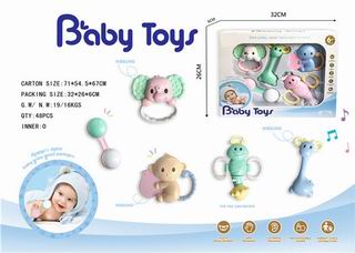 BABY RATTLES 5PCS,