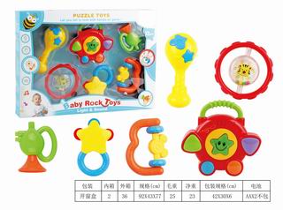 BABY RATTLE 6PCS,