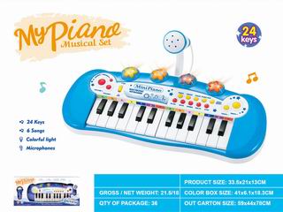 24 KEY ELECTRONIC ORGAN,
