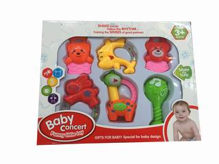 BABY RATTLES 6PCS,
