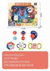 BABY RATTLES 6PCS,