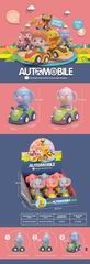 PRESS CAR W/LIGHT & MUSIC 6PCS,