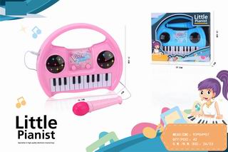 ELECTRONIC ORGAN W/MICROPHONE,