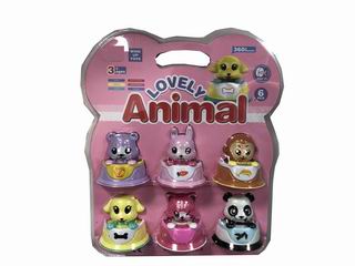 ANIMAL WIND UP CAR,