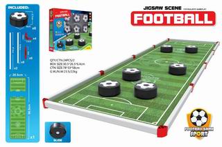 FOOTBALL JIGSAW SCENE,