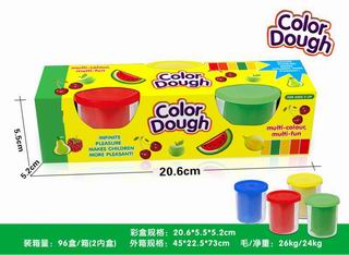 COLOR DOUGH 3CANS,