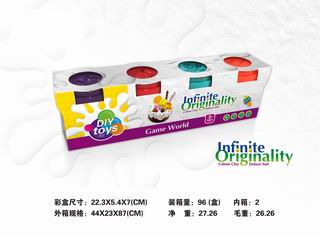 COLOR DOUGH 4CANS,