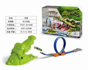 CROCODILE PRESS TRACK DIE-CAST CAR,
