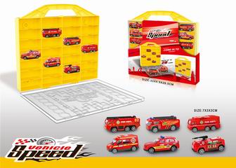 FIRE TRUCK 6PCS,