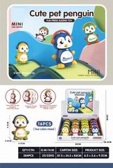 PRESS PENGUIN 16PCS,