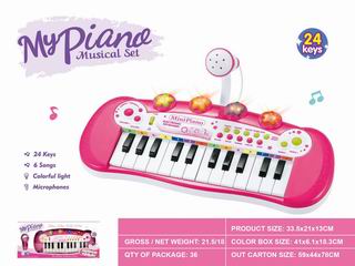 24 KEY ELECTRONIC ORGAN,