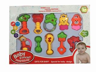BABY RATTLES 10PCS,