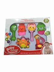 BABY RATTLES 6PCS,
