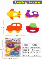 BABY RATTLES 4PCS,