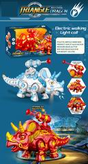 B/O PRESS DINOSAUR W/LIGHT & SOUND,