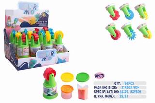 COLOR DOUGH SET 12PCS,