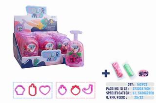COLOR DOUGH SET 12PCS,