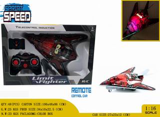 1:16 2.4G 4 CHANNEL R/C PLANE W/LIGHT & MUSIC,
