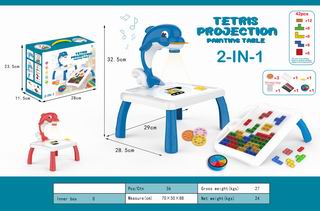 LEARNING TABLE W/MUSIC & PROJECTION,